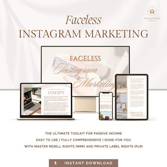 Faceless Instagram Marketing