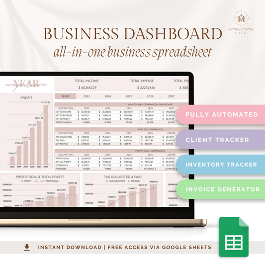 All-in-One Business Dashboard