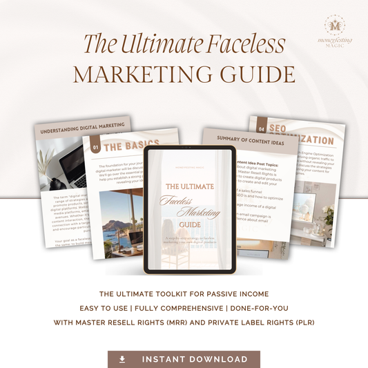 The Ultimate Faceless Marketing Guide