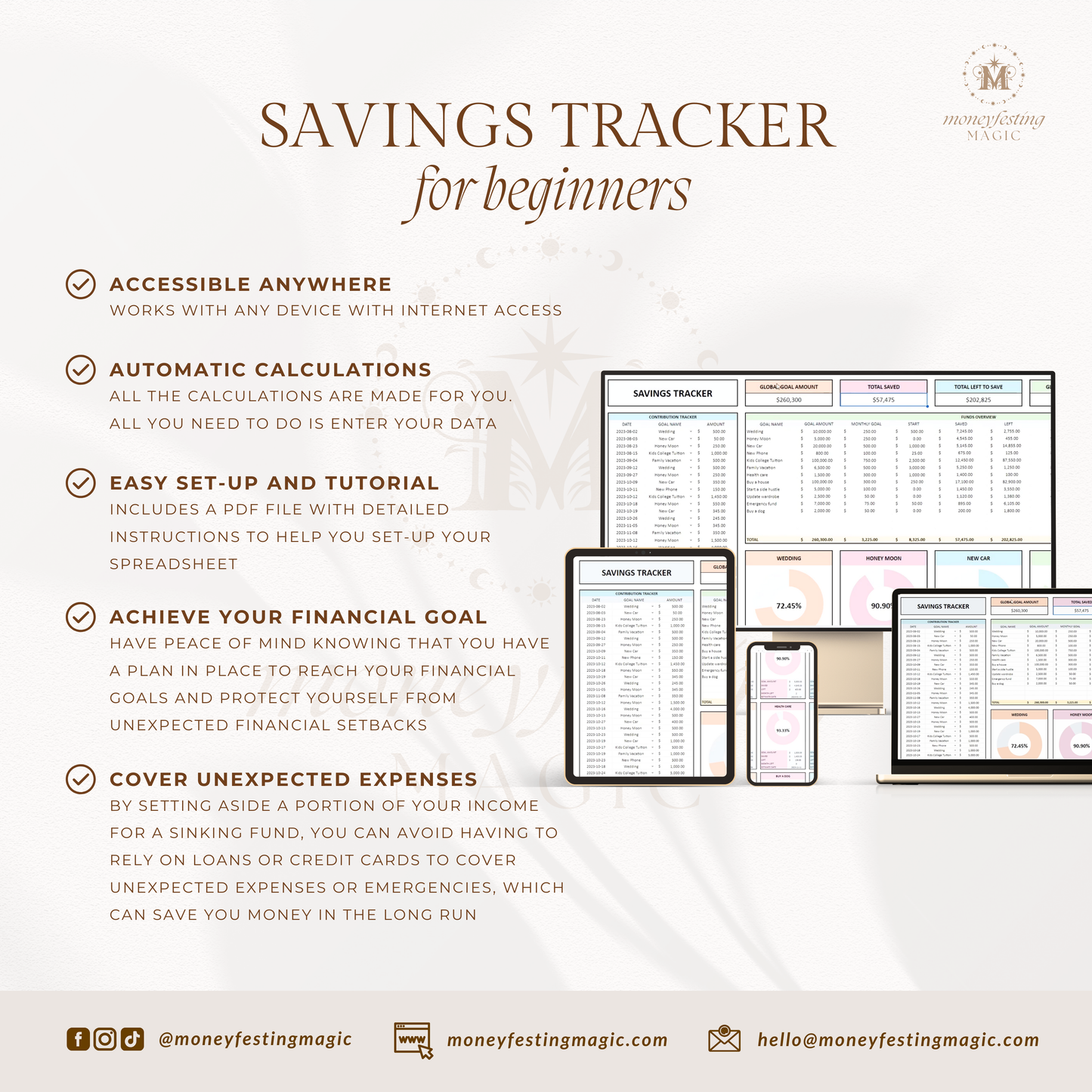 Savings Tracker For Beginners